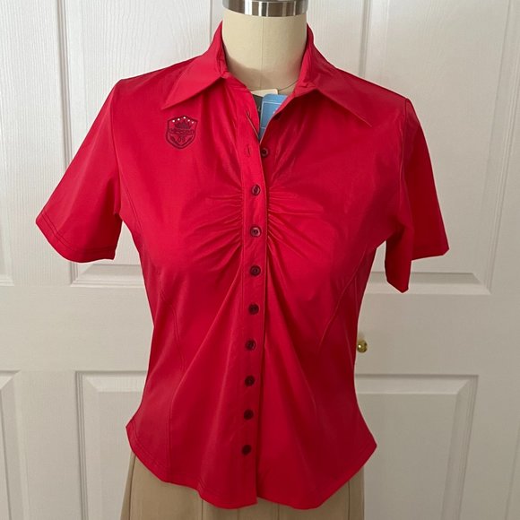 Gersemi Ladies Janna Short Sleeve Button Shirt - Picture 2 of 4